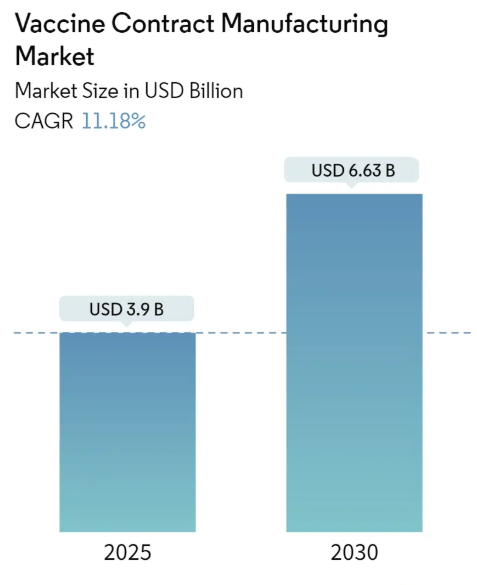 Vaccine Contract Manufacturing Market Size Vaccine Contract Manufacturing Market Summary